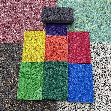 планет: Покрытие для детских и спортивных площадок из EPDM-резиновой крошки - — 5