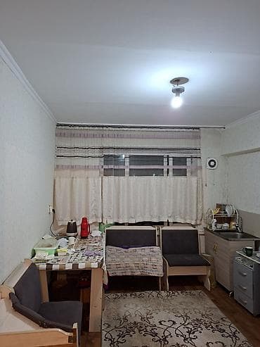 посуточная аренда квартир аламедин 1: 1 бөлмө, 38 м², 106-серия, 1 кабат, Косметикалык ремонт — 1