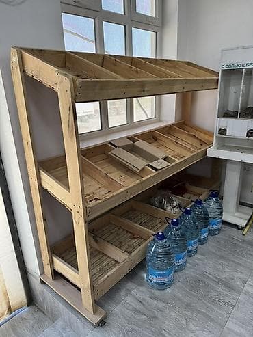 старт стор: Полка для магазина, Дерево — 2