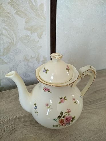 цветы акции: Элегантный заварной чайник в викторианском стиле ✨ изысканный — 4