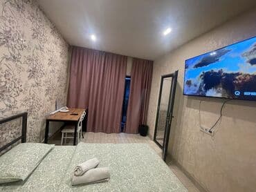 квартира в токмаке: 1 комната, Душевая кабина, Постельное белье, Кондиционер — 2