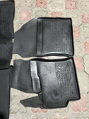 corolla s: 3D Резиновые Полики Для салона Toyota, цвет - Черный, Новый, Самовывоз — 2