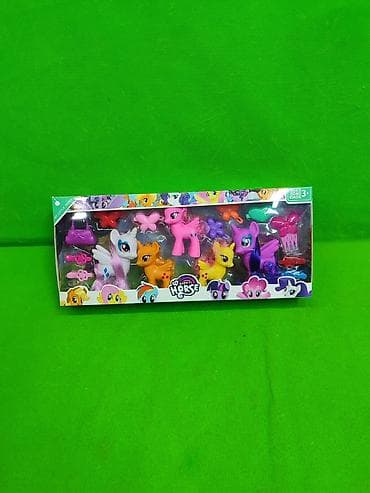 Другие товары для детей: Литл Пони набор игрушек в комплекте🐎 Комплектация товара: 5 пони, 10 — 1