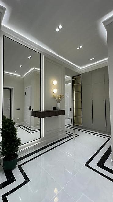 discovery studio: 3 комнаты, 109 м², Асанбай мкр Элитка, 12 этаж, Дизайнерский ремонт — 3