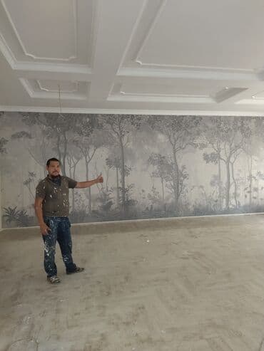 обои цена за работу м2: Поклейка обоев, Демонтаж старых обоев | Жидкие обои, Фотообои, Бумажные обои Больше 6 лет опыта — 24