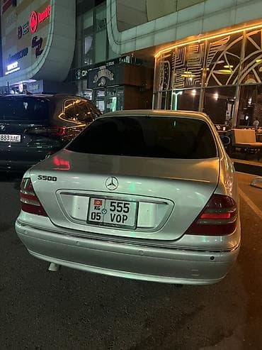 машины до 600 тысяч: Mercedes-Benz S-Class: 2001 г., 5 л, Автомат, Бензин, Седан — 2