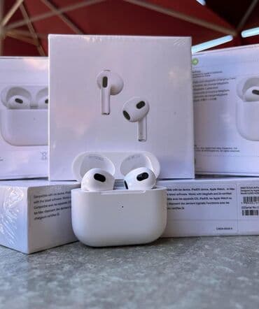 ipod 3 touch: Вкладыши, Apple, Новый, Беспроводные (Bluetooth), Классические — 1