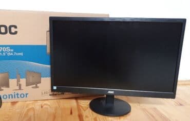 для учебы: Монитор, AOC, Жаңы, LCD, 21" - 22" — 1