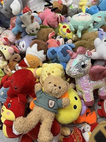 куплю конь: Большая партия мягких игрушек оптом Описание: Для хватайки и продажи — 1