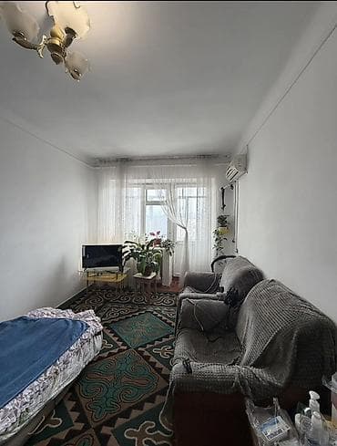 дом сатылат бишкек: 2 бөлмө, 46 м², Жеке план, 5 кабат, Косметикалык ремонт — 3