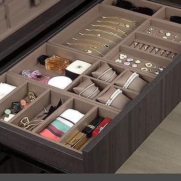 Декор жана интерьер: Вставной органайзер для украшений в выдвижной ящик. - Модульная — 6