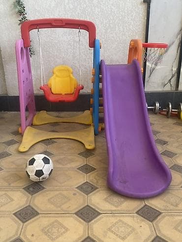 Детские качели, Подвесные Для улицы, Пластик, Новый — 2