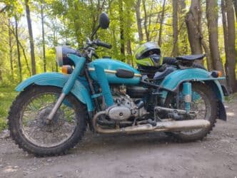 иж спорт: Классический мотоцикл Урал, 650 куб. см, Бензин, Взрослый, Б/у — 6