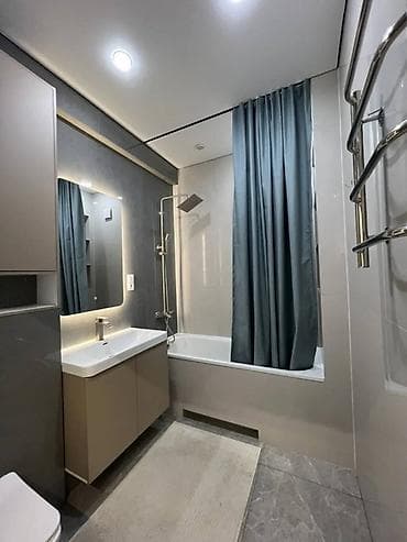 2 bedroom: 2 комнаты, 81 м², Элитка, 9 этаж, Дизайнерский ремонт — 2