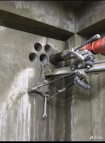 шахты: Алмазное бурение отверстий в бетоне, кирпиче и железобетоне. - Точная — 1