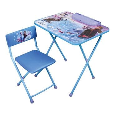 куплю бу мебель: Парта Стул Ника Кидс Холодное сердце Яркий комплект с персонажами — 3