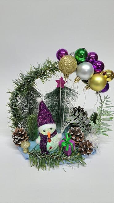 оптовые вещи: Поделки в садик и школу на тему Зима, зимняя сказка, новый год — 10