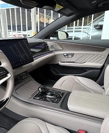 denza n9: 🚘 BYD Han 2023 • Полная комплектация • Черный на кофейном салоне — 7