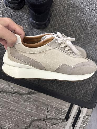 Босоножки, сандалии, шлепанцы: Мужские кроссовки, 42, Massimo Dutti, Б/у, цвет - Бежевый — 8