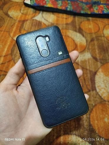 a03 core: Poco Pocophone F1, Б/у, 128 ГБ, цвет - Черный — 1