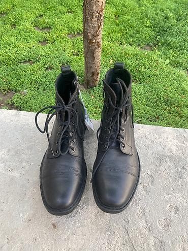 Мырзалардын бут кийими: Эркектердин ботинкеси, 41, 41.5, Geox, Жаңы, түсү - Кара, Өзү алып кетүү, Акысыз жеткирүү — 1