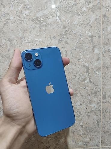 iphone 8x: IPhone 13, Б/у, 128 ГБ, Синий, Кабель, 80 % — 1