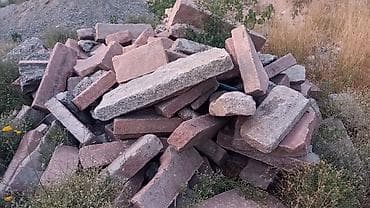 ребристые плиты: Железобетонные дорожные/бордюрные элементы и пиленый гранит - — 2
