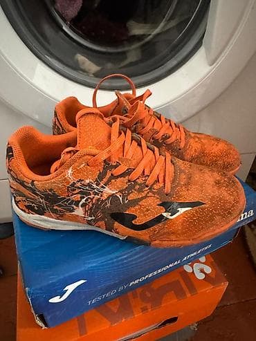 Спорттук сумкалар: Детские футбольные бутсы/сороконожки Joma Super Copa JR 2408 Orange — 1