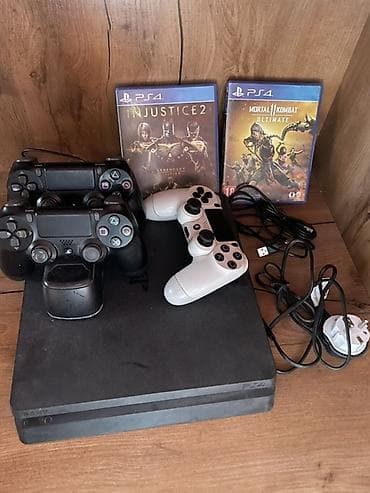 xbox one: Игровая консоль Sony PlayStation 4 (Slim). Комплектация: - Консоль — 1