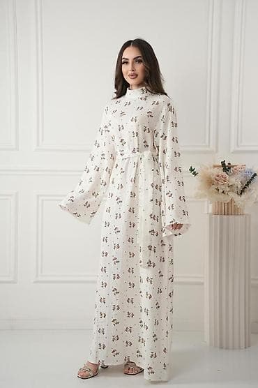 molecule plus: Повседневное платье, Made in KG, Лето, Длинная модель, 6XL — 5