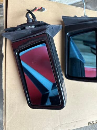 Авто запчасти новые на Мерседес бенз БМВ: Зеркало 124 левое механическое, электрическое. Производство Китай