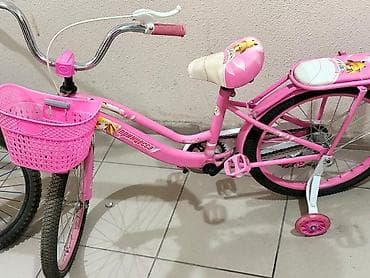 Детский велосипед, 2-колесный, 6 - 9 лет, Для девочки, Б/у