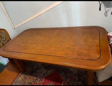 Кухонный стол, Б/у, Прямоугольный, Раскладной at lalafo.kg Кухонный стол, Б/у, Прямоугольный, Раскладной