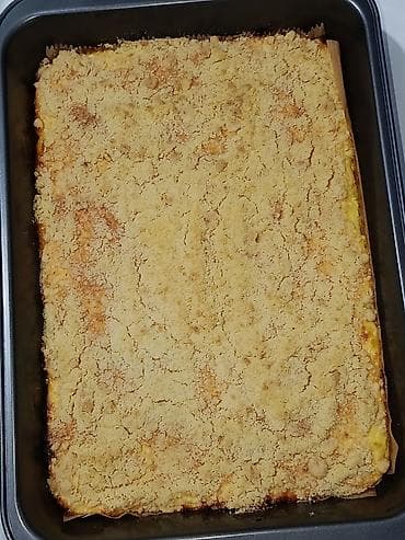 семейные: Домашняя выпечка на заказ - Песочный пирог с творожной начинкой — 2