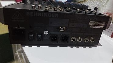 Микрофоны: Продаю Микшерный пульт Behringer Xenyx X1204USB Сатылат кызыккандар — 1