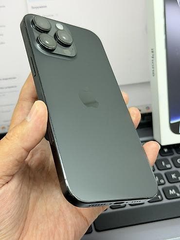 nokia 6310: IPhone 16 Pro Max, Б/у, 1 ТБ, Space Gray, Коробка, 92 % — 3