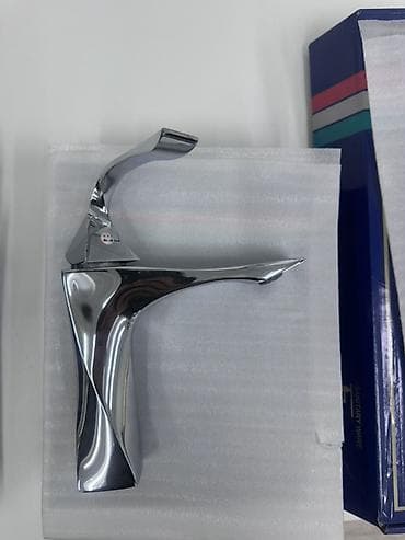 раквина: Смеситель для раковины (однорычажный), хром - Материал: латунь с — 1