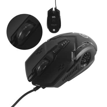 акустические системы razer со светомузыкой: Игровая мышь G5 с подсветкой Арт.2058 Удобная матовая — 2