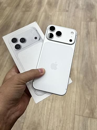 ipad pro 2: IPhone 17 Pro Max, Новый, 256 ГБ, Серебристый, Коробка, 99 % — 2