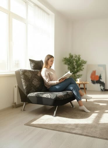 диваны на кухню: Раскладной диван, Б/у — 2