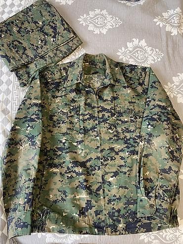 охотничий кастюм: Камуфляжный костюм (куртка + брюки), пиксельный woodland. - Комплект — 2
