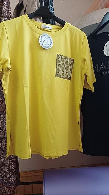 Личные вещи: Футболка, Классическая модель, Китай, Хлопок, Новый, M, L, XL — 1