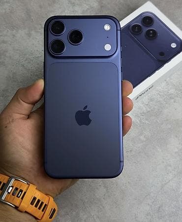 айвоны: IPhone 17 Pro Max, Синий, Коробка — 4