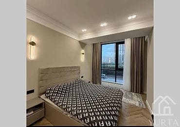 ts group: 2 комнаты, 59 м², Асанбай мкр Элитка, 2 этаж, Дизайнерский ремонт — 6