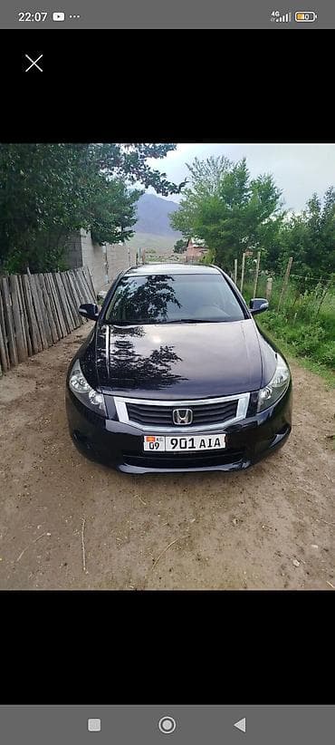 Honda Accord: 2008 г., 2.4 л, Автомат, Седан at lalafo.kg Honda Accord: 2008 г., 2.4 л, Автомат, Седан