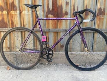 купить фикс в бишкеке: Шоссейный велосипед, Tsunami, Рама L (172 - 185 см), Б/у — 2