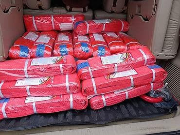 Строительное оборудование: Стропы текстильные ленточные (Lifting Sling) 5 тонн 5метир - — 1
