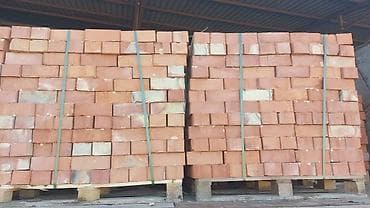 Пустотелый, дырчатый, Жженый кирпич, Полублок, 250×120×88 at lalafo.kg Пустотелый, дырчатый, Жженый кирпич, Полублок, 250×120×88