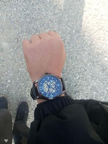 Сумки: Механические наручные часы с открытым механизмом (skeleton) - Тип — 4