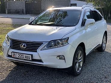 Lexus RX: 2013 г., 3.5 л, Автомат, Бензин, Кроссовер